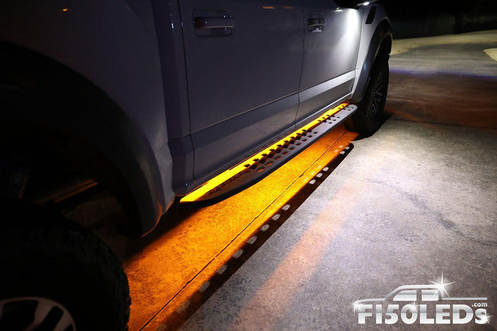 2021 - 2025 F150 Raptor Running Board/Area Premium LED Light Kit