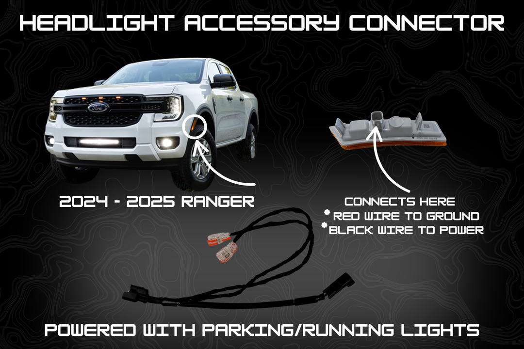 2024-2025 Ranger Plug & Play Headlight Accessory Connector