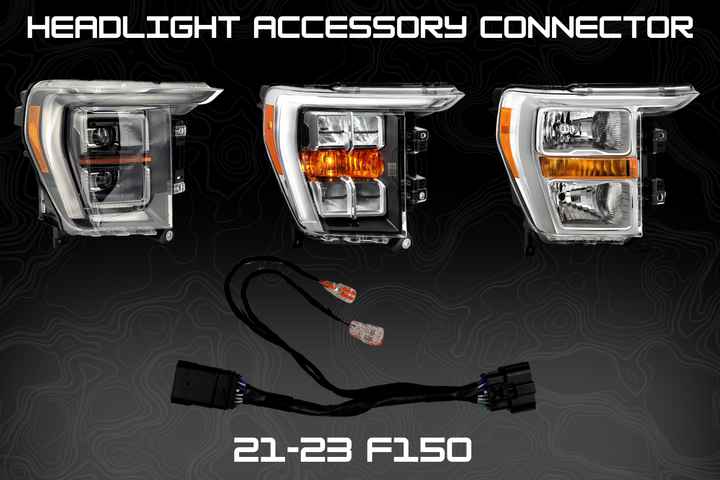 2021-2023 F150 Plug & Play Headlight Accessory Connector
