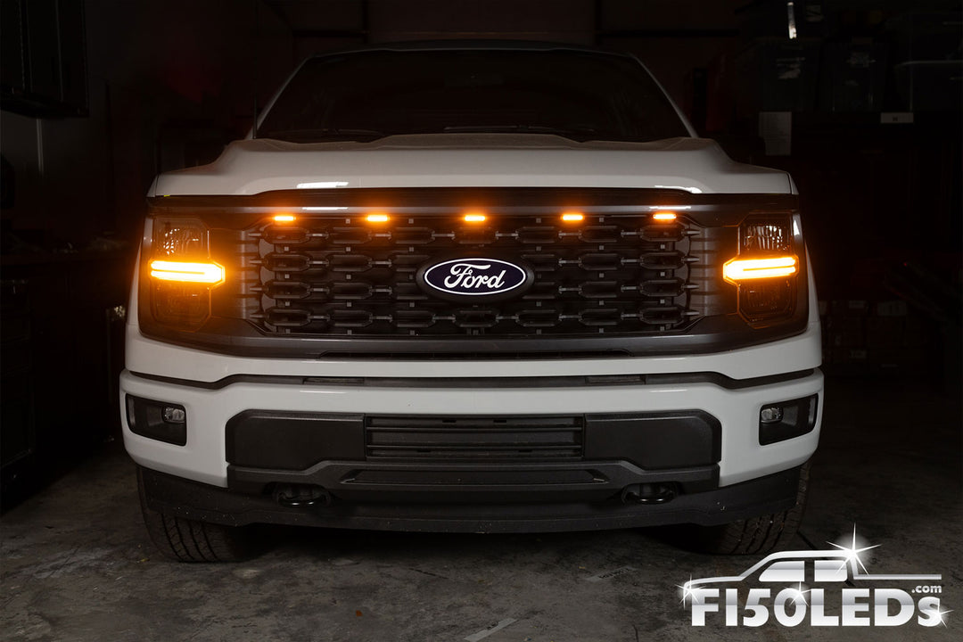 2024 - 2025 F150 Raptor Style Extreme LED grill Kit