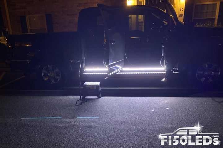 1999 - 2007 F250 Super Duty Running Board/Area Premium LED Light Kit
