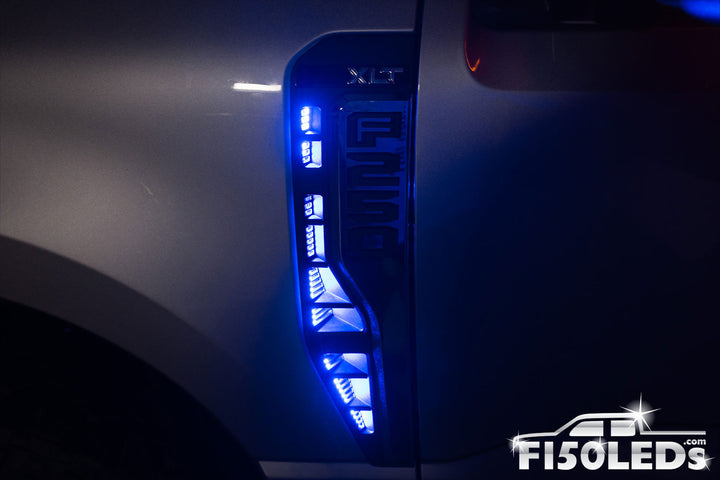 2023 - 2025 F250 Super Duty Side Vent Lighting Kit