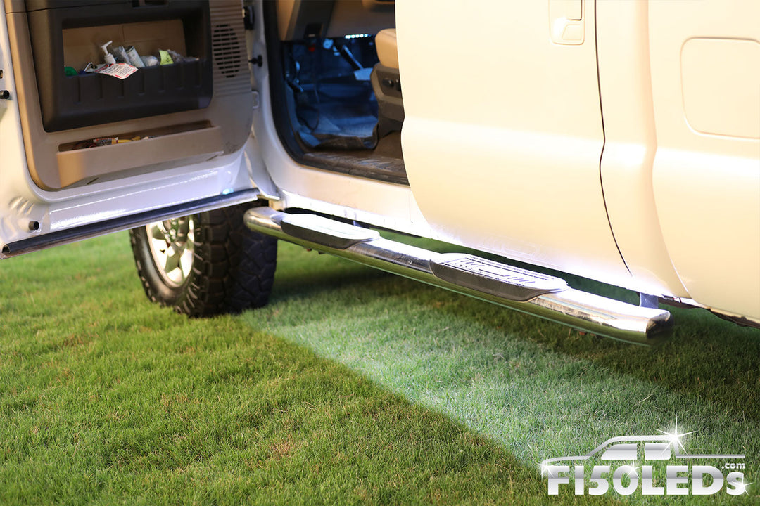 1999 - 2007 F250 Super Duty Running Board/Area Premium LED Light Kit