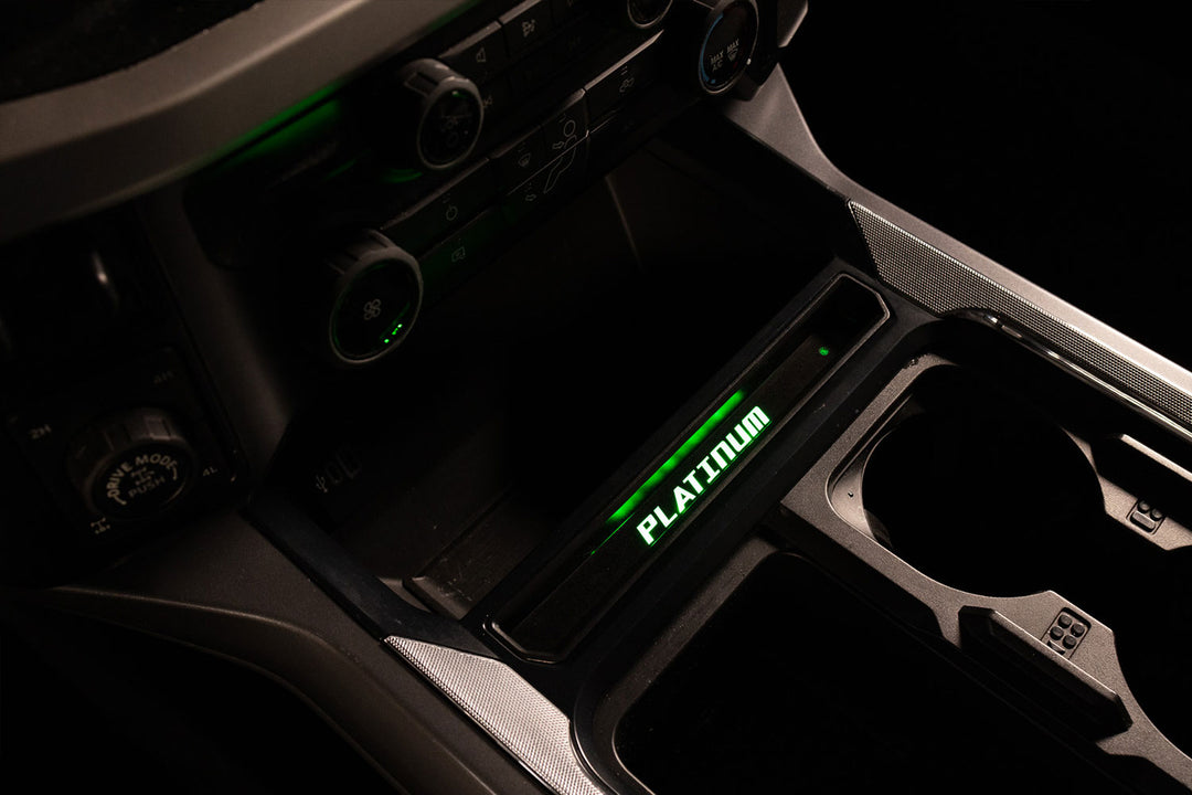 2023 - 2025  F250 Super Duty LED Console Tray RGB Light