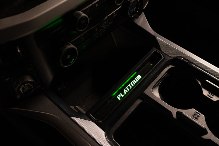 2023 - 2025  F250 Super Duty LED Console Tray RGB Light