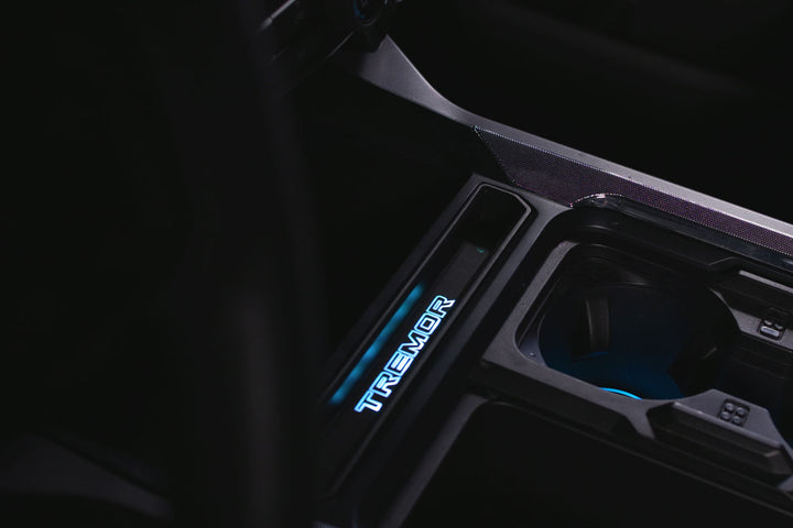 2023 - 2025  F250 Super Duty LED Console Tray RGB Light