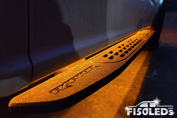 2021 - 2025 F150 Raptor Running Board/Area Premium LED Light Kit