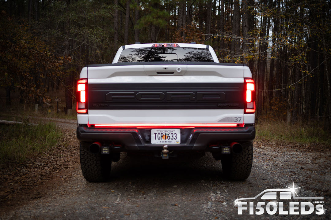 2021 - 2025 F150 Raptor Sentinel CREE LED Tailgate Bar