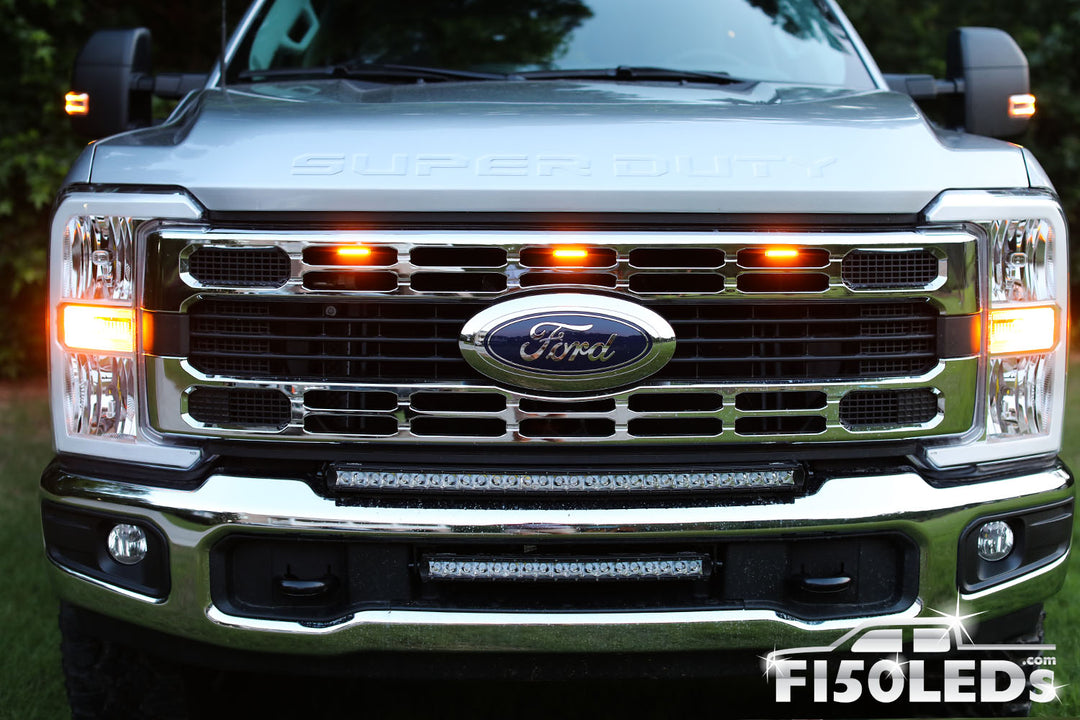 2023 - 2025 F250 Super Duty Raptor Style Extreme LED Grill Kit