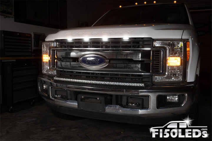 2023 - 2025 F250 Super Duty Raptor Style Extreme LED Grill Kit