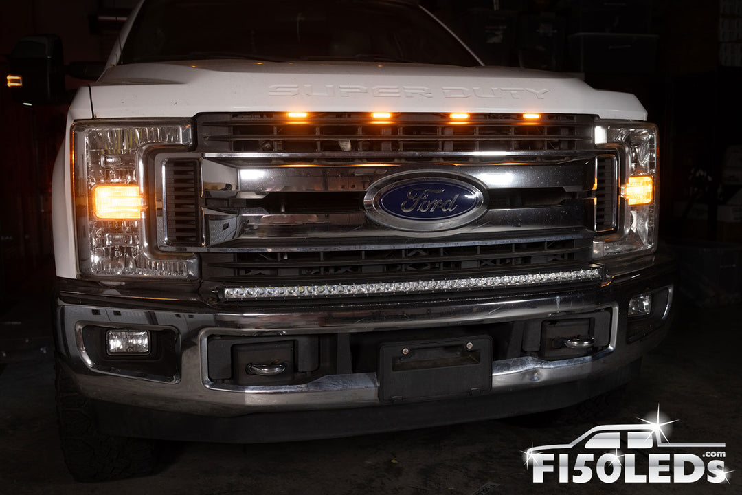 2023 - 2025 F250 Super Duty Raptor Style Extreme LED Grill Kit