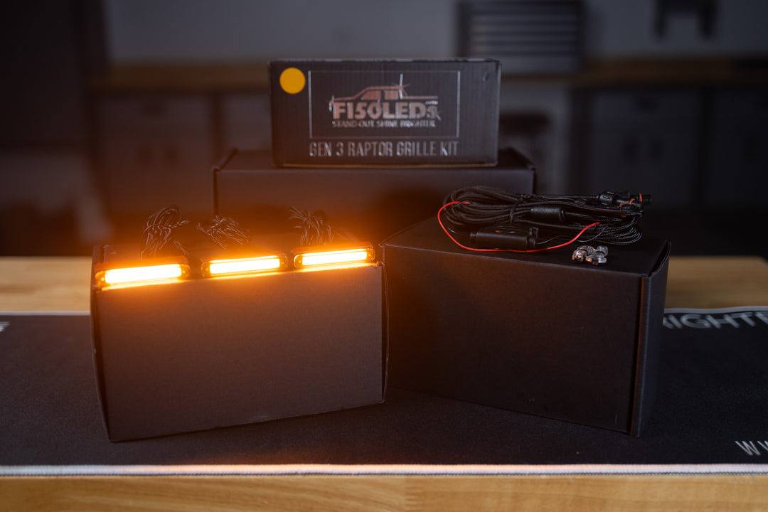 Ford F150 1992 - 1996 Raptor Style Extreme LED grill Kit