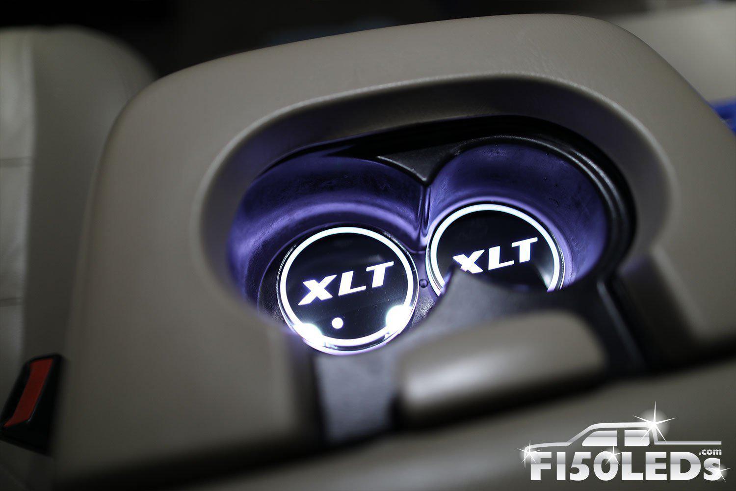 1997 2003 F150 LED Cup Holder Coasters