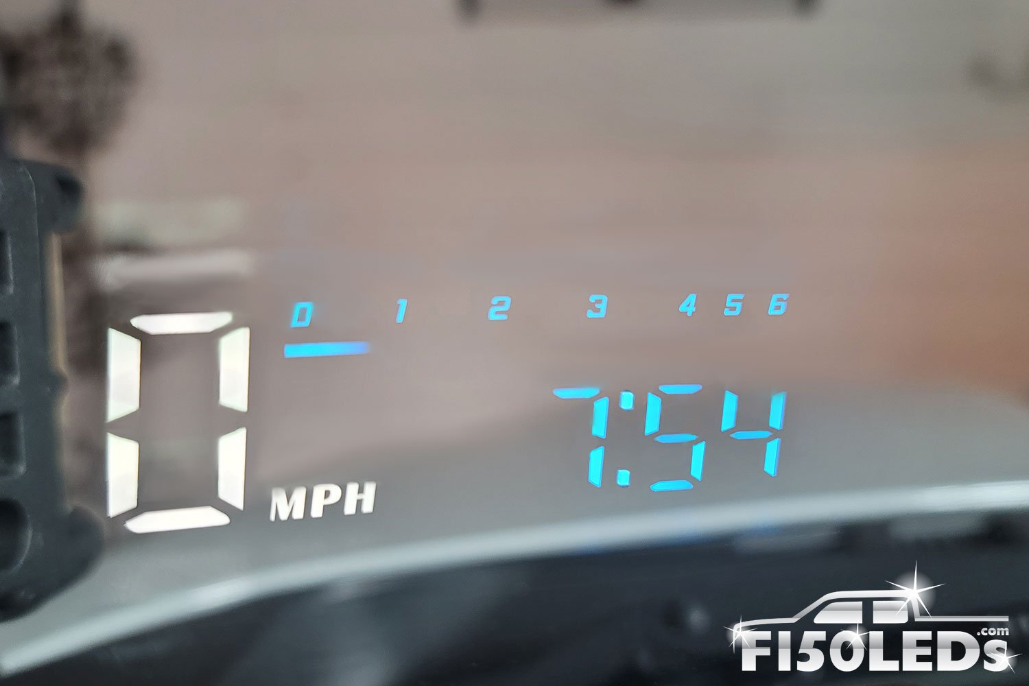 An LED Strip Heads-Up Display (HUD) for Your Car 