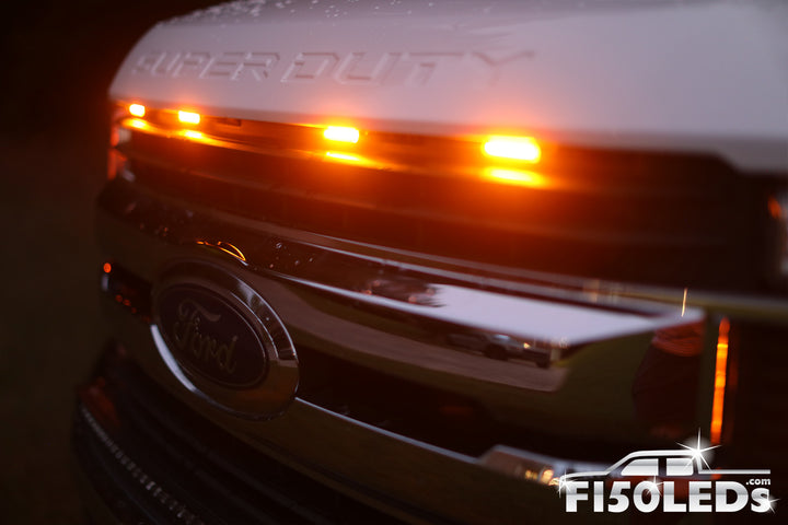 2017 - 2022 F250 Super Duty Raptor Style Extreme LED grill Kit