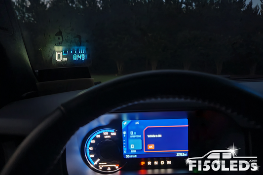 2021 - 2024 Ford Bronco MKII Heads Up Display (HUD) Windshield Display System