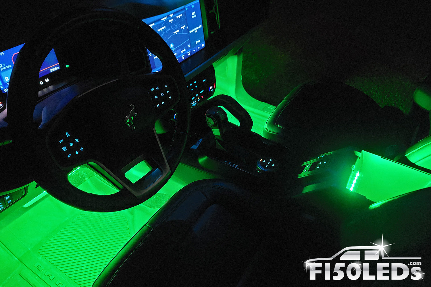 RGB LED Color-Changing Interior Dash Trim Ambient Lighting Kit