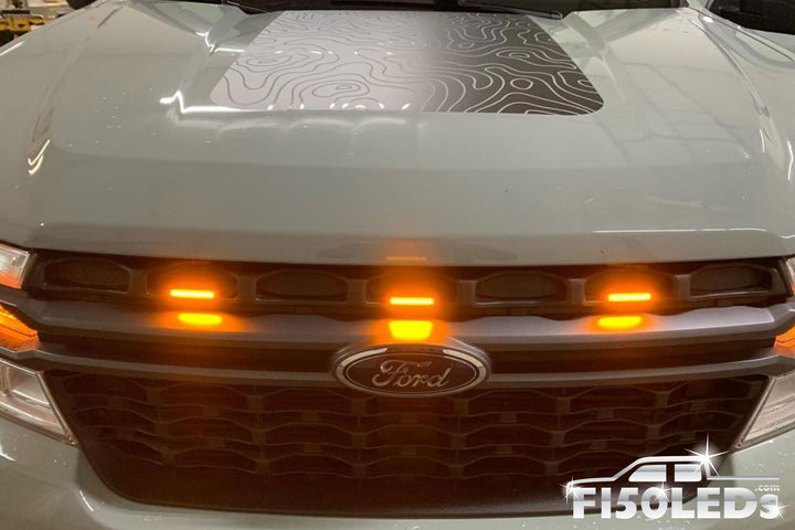 2022 - 2025 Ford Maverick Raptor Style Extreme LED Grill Kit