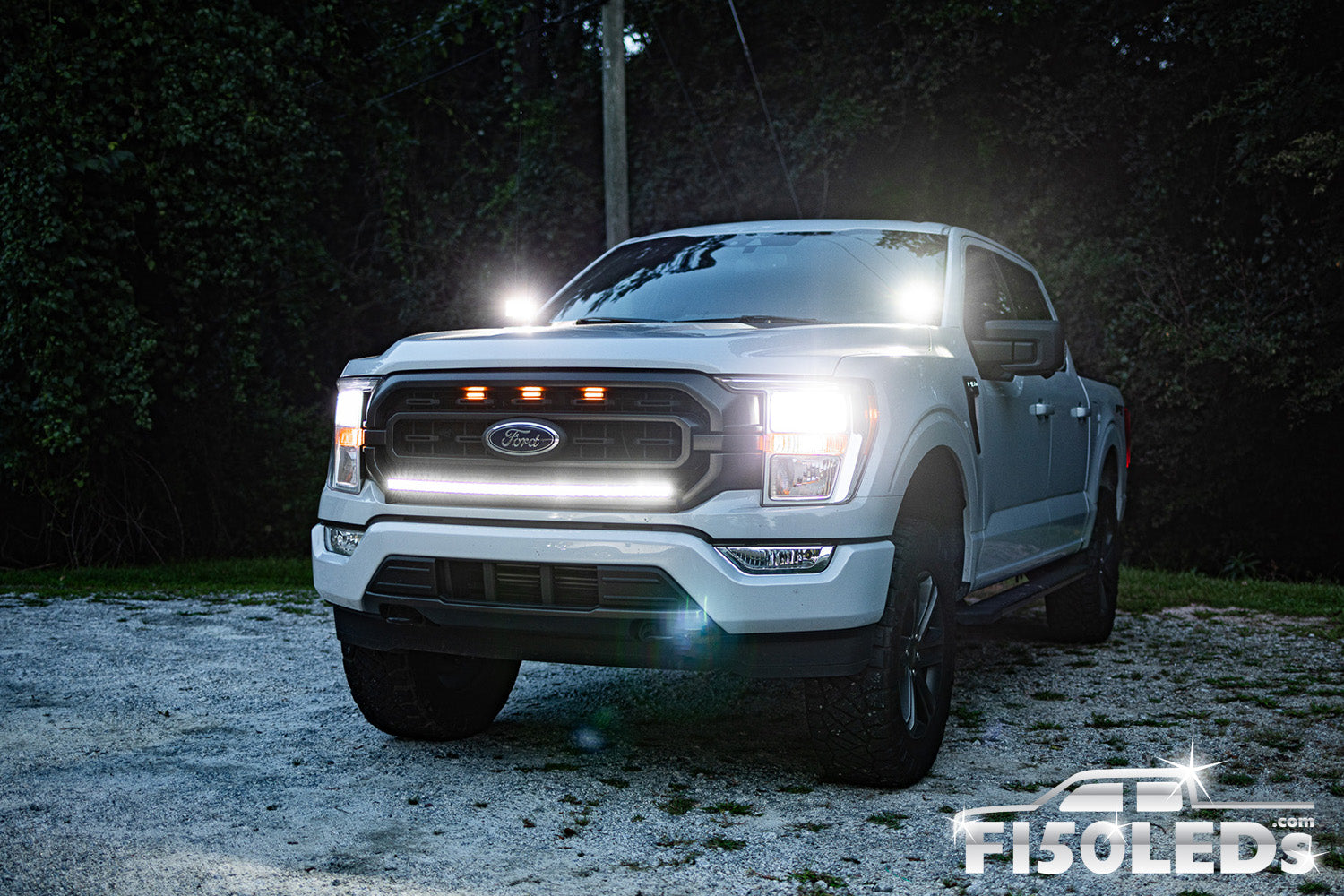 2019 - 2022 Ford Ranger Raptor Style Extreme Amber LED grill Kit ...