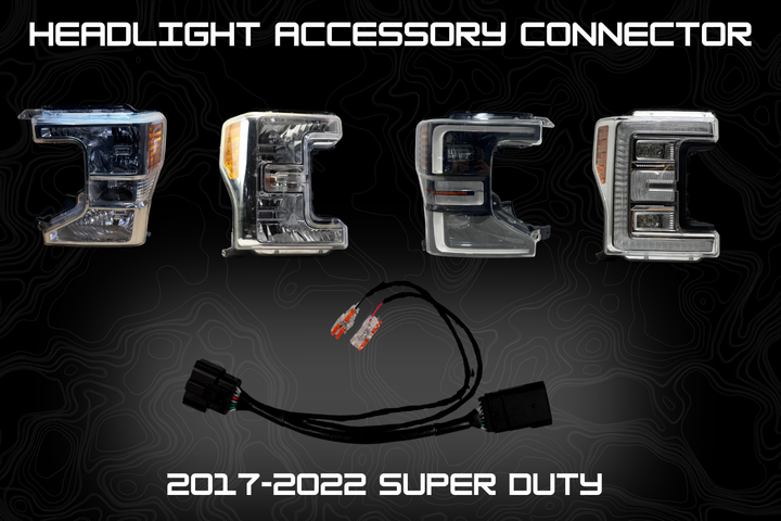 2017-2022 Super Duty Plug & Play Headlight Accessory Connector