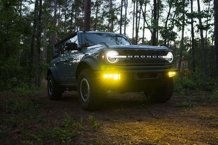 2021 - 2024 Ford Bronco LED Fog Lights CREE MKII Spartan Series