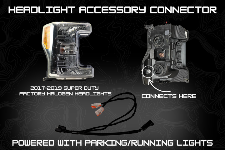 2017-2022 Super Duty Plug & Play Headlight Accessory Connector