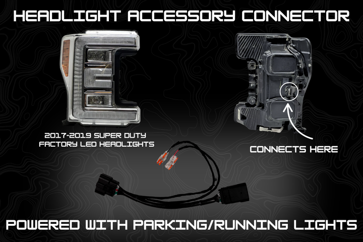 2017-2022 Super Duty Plug & Play Headlight Accessory Connector