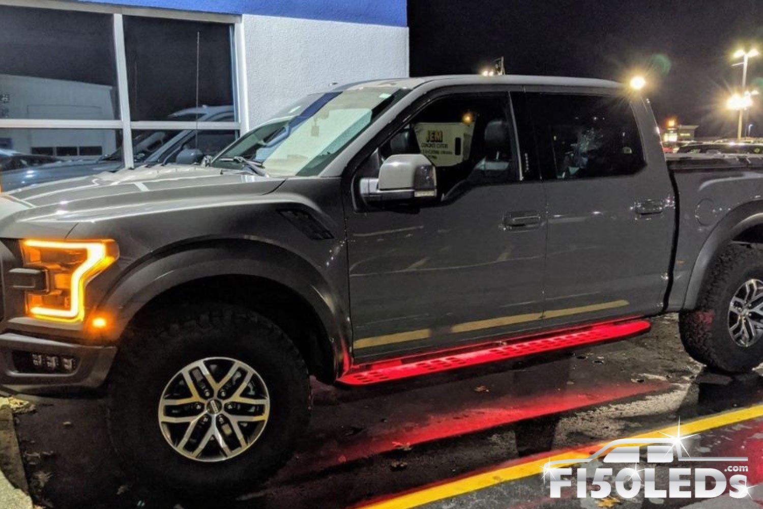 2021 - 2023 F150 Raptor Running Board/Area Premium LED Light Kit