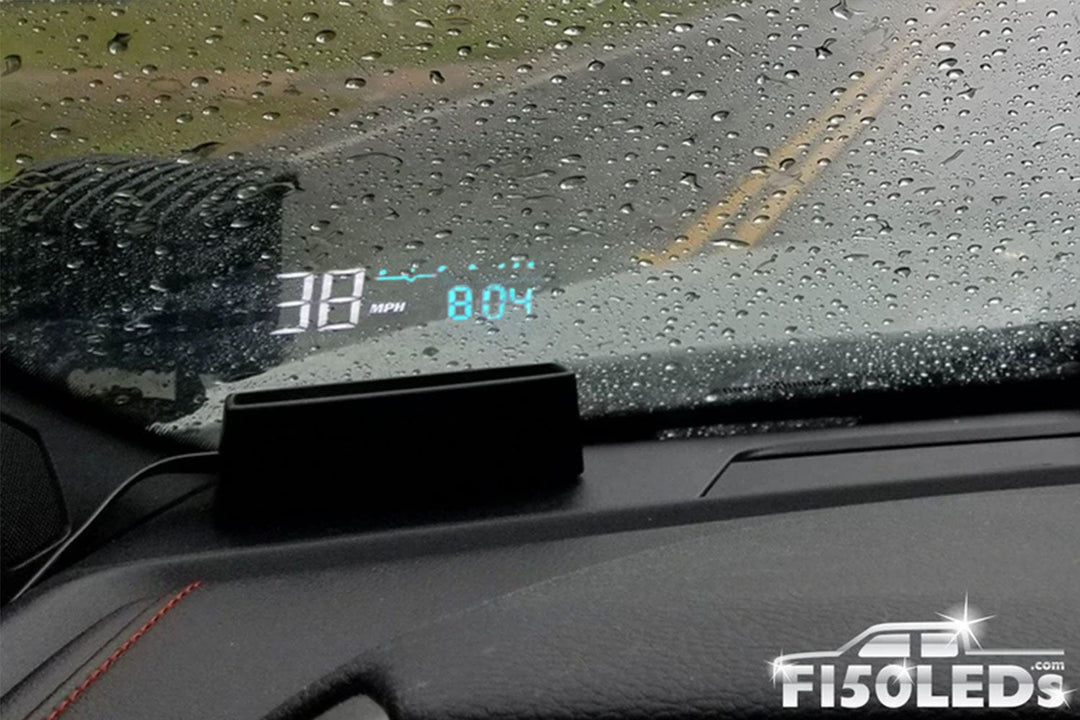 1999 - 2007 F250 Super Duty MKII HEADS UP DISPLAY (HUD) WINDSHIELD DISPLAY SYSTEM