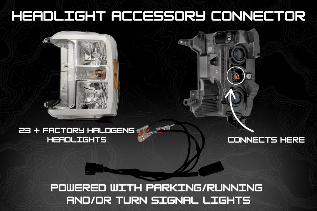 2023-2025 Super Duty Plug & Play Headlight Accessory Connector