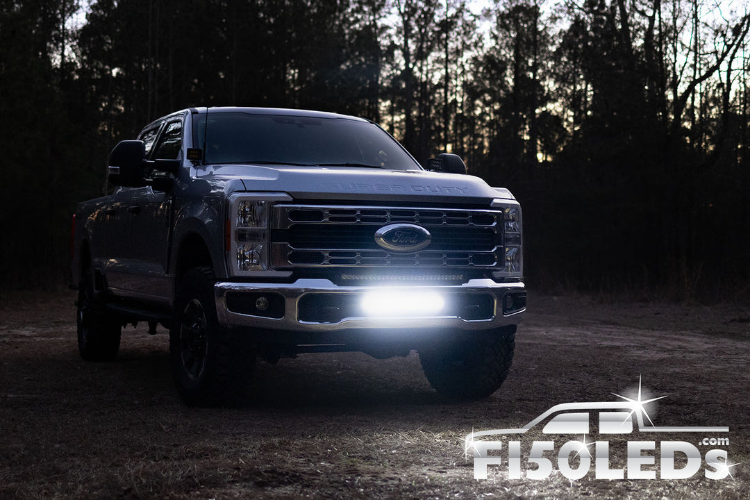 2023-2024 Ford F250 Super Duty 20" Paladin 90W Curved Lower Intake LED Bar