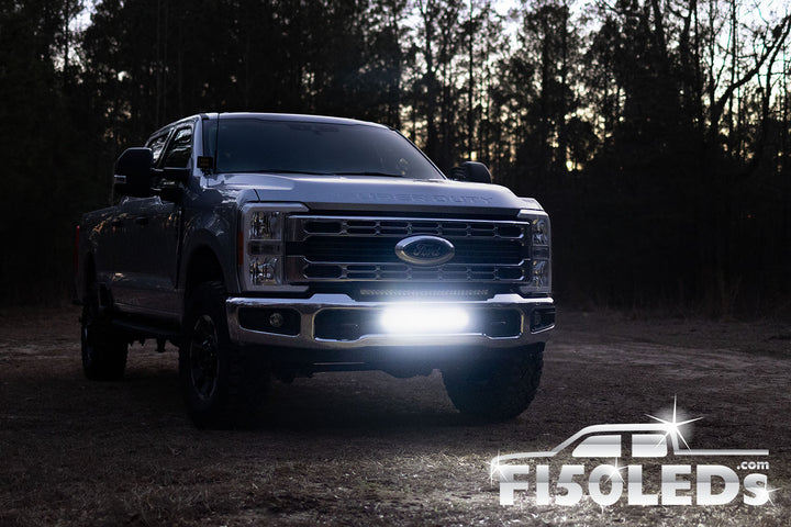 2023-2024 Ford F250 Super Duty 20" Paladin 90W Curved Lower Intake LED Bar