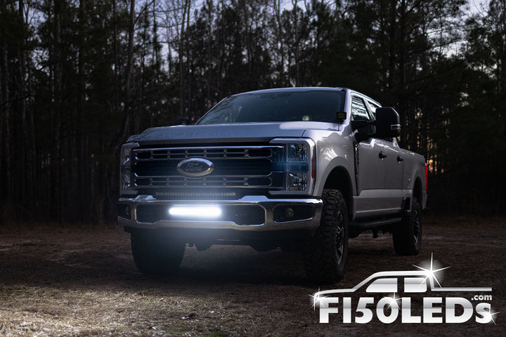 2023-2024 Ford F250 Super Duty 20" Paladin 90W Curved Lower Intake LED Bar