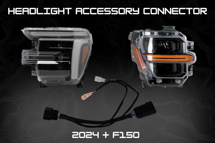 2024-2025 F150 Plug & Play Headlight Accessory Connector