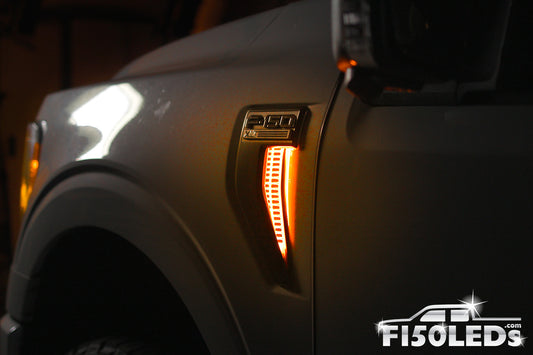 2021 - 2023 F150 Side Vent LED Lighting