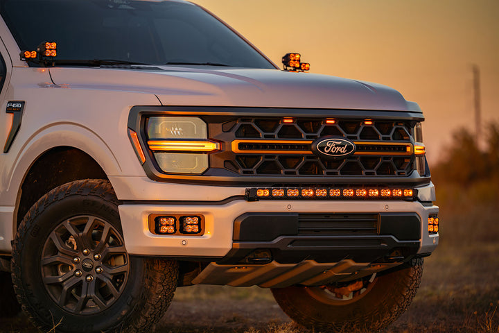 2024 - 2026 F150 Raptor Style Extreme LED grill Kit