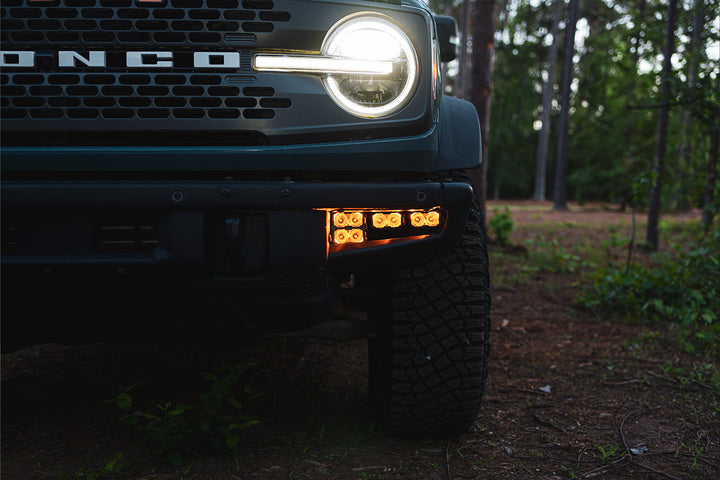 2021 - 2024 Ford Bronco LED Fog Lights CREE MKII Spartan Series