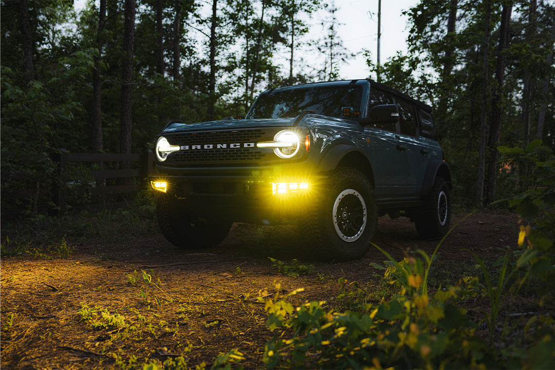 2021 - 2024 Ford Bronco LED Fog Lights CREE MKII Spartan Series