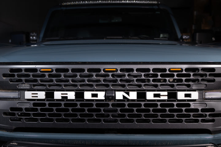 2021 - 2025 Ford Bronco Raptor Style LED Grill Kit