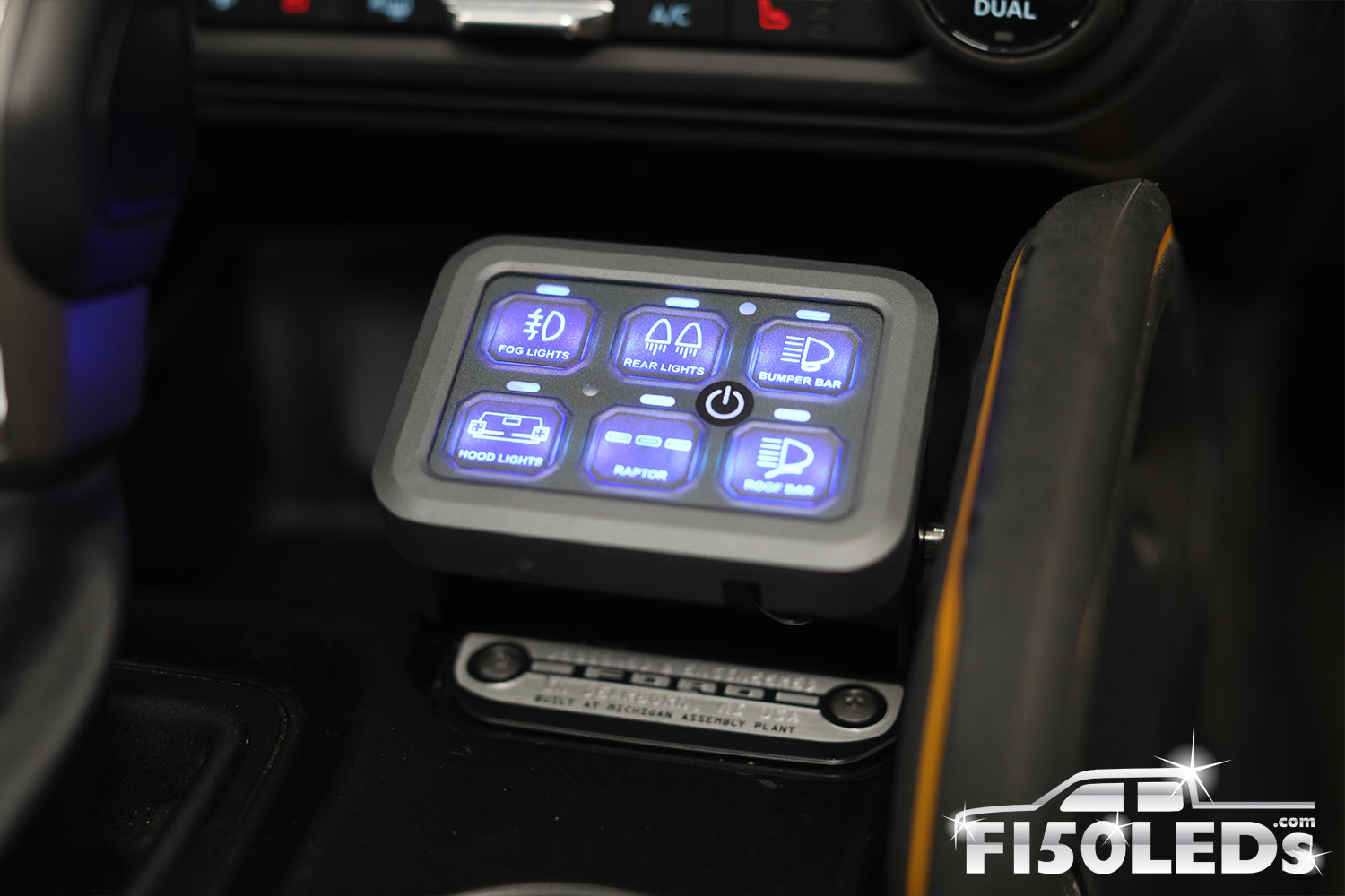 2021 - 2026 Ford Bronco LED AUX Switch Panel – F150LEDs.com