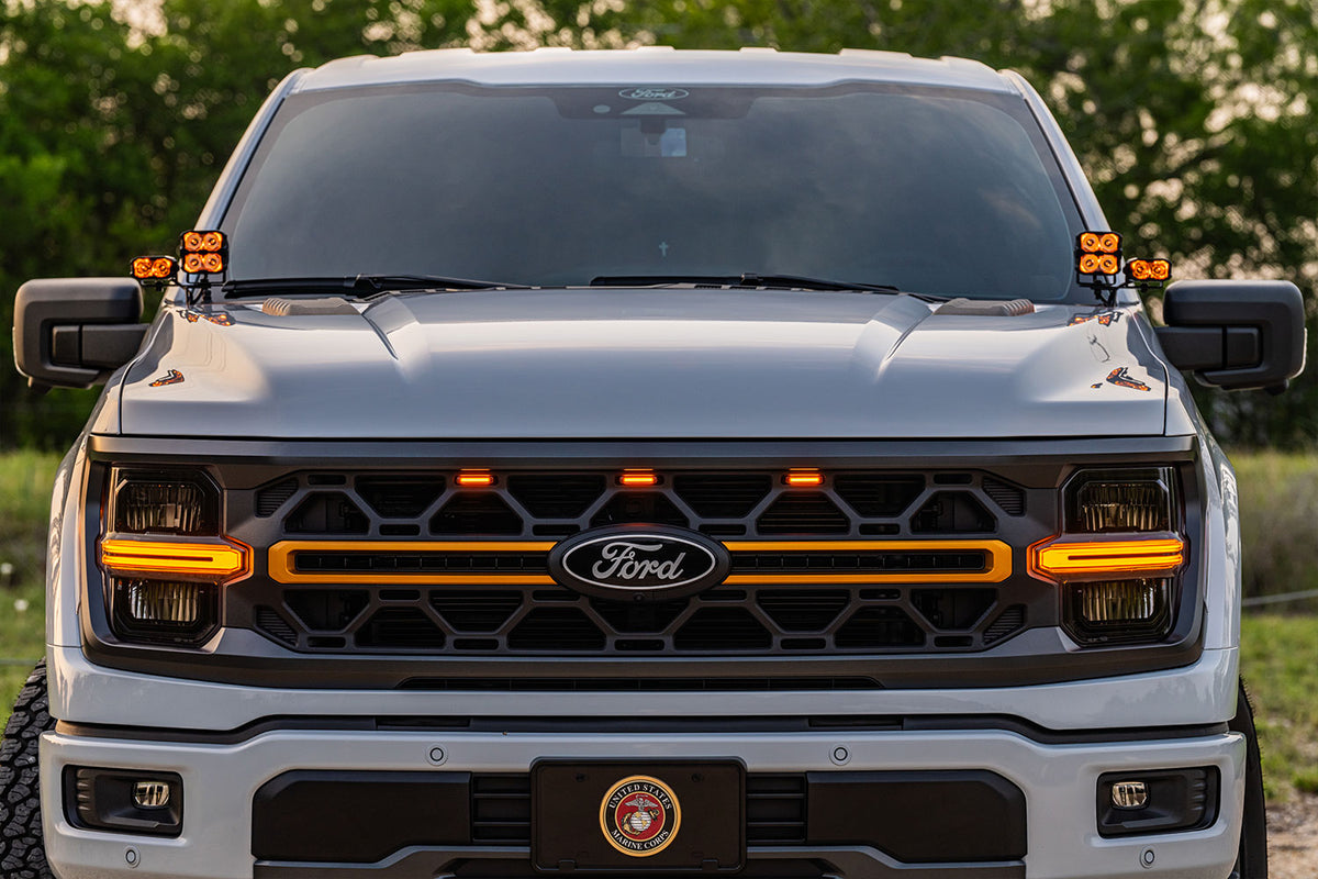 2024 - 2026 F150 Raptor Style Extreme LED grill Kit – F150LEDs.com