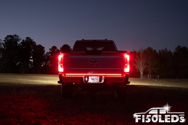 2023-2024 F250 Super Duty Sentinel CREE LED Tailgate Bar