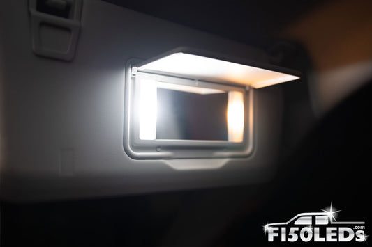 2021 - 2024 Ford Bronco Sport Vanity Mirror LED Bulbs