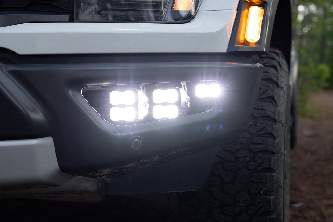 2021 - 2026 Ford F150 Raptor MKII Spartan Series Cree LED Tri-Fog Ligh F150LEDs.com 2021 - 2026 Ford F150 Raptor MKII Spartan Series Cree LED Tri-Fog Ligh F150LEDs.com
