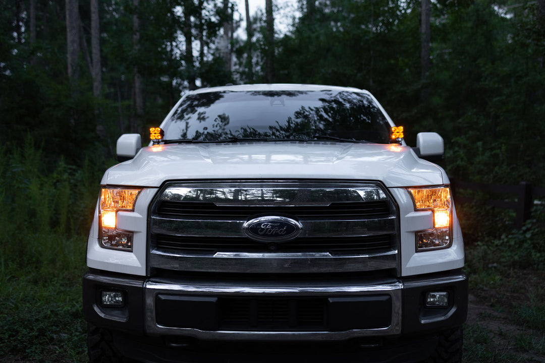 2015-2020 F150 CREE LED Hood Mounted MKII Spartan Kit