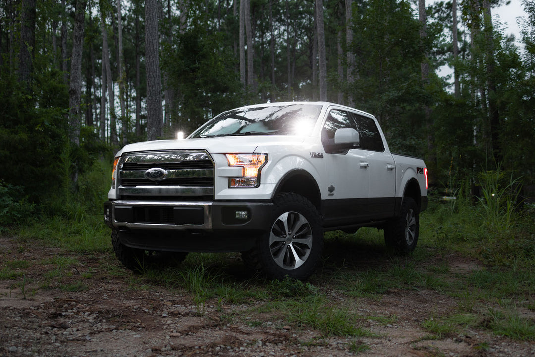 2015-2020 F150 CREE LED Hood Mounted MKII Spartan Kit