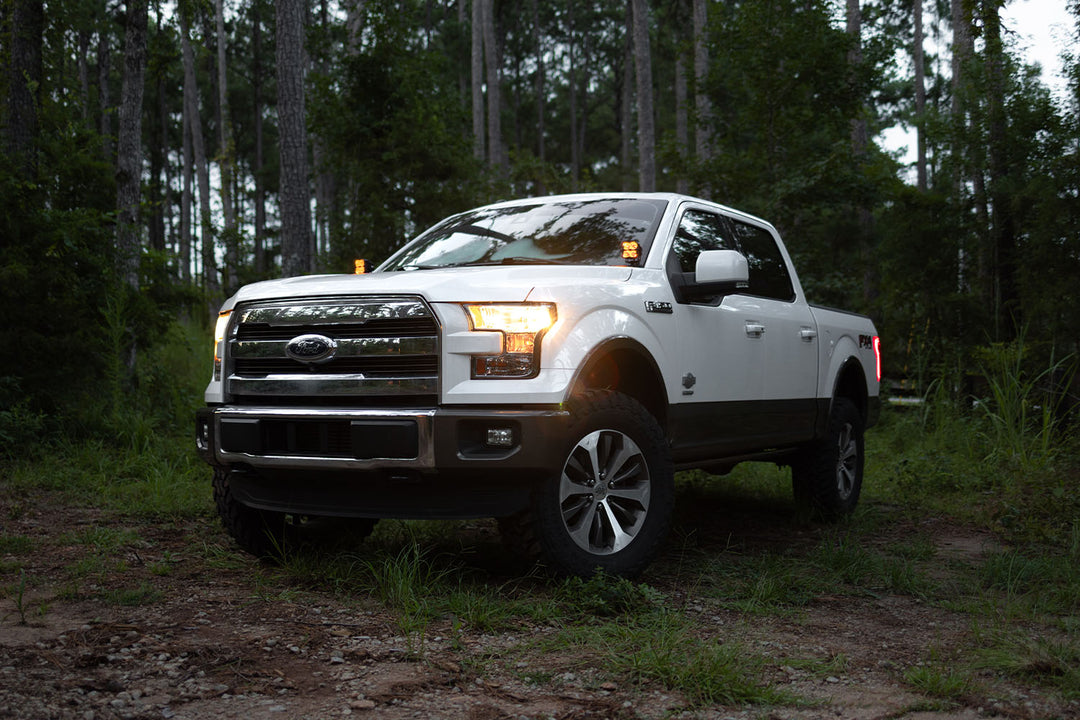 2015-2020 F150 CREE LED Hood Mounted MKII Spartan Kit