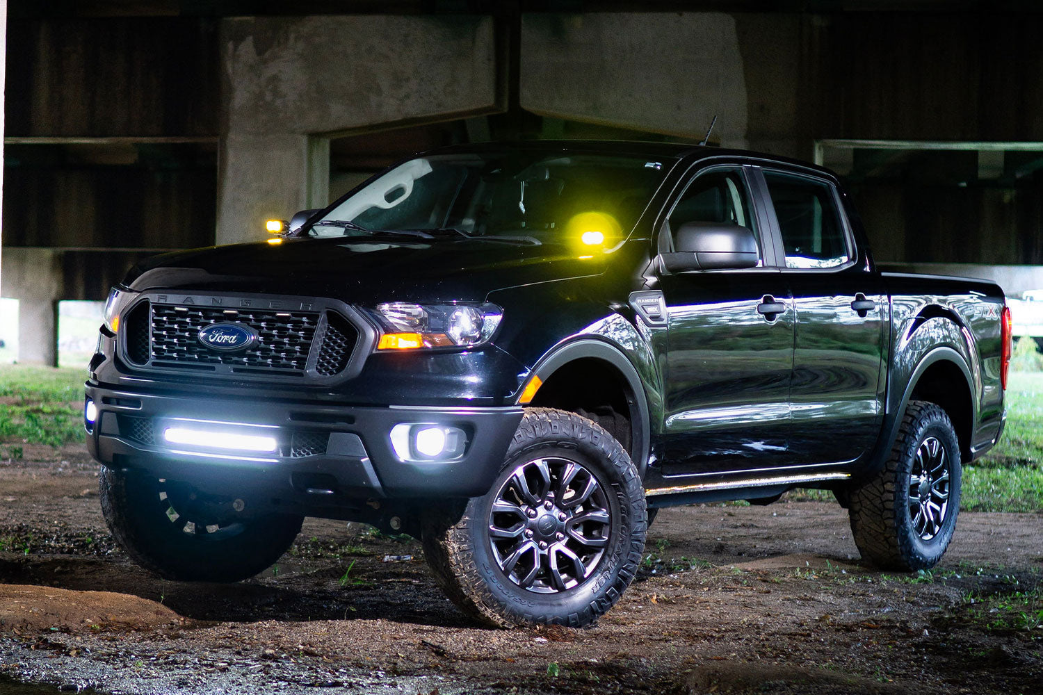 2019-2023 Ford Ranger Cree LED Hood Mounted MKII Spartan Kit – F150LEDs.com