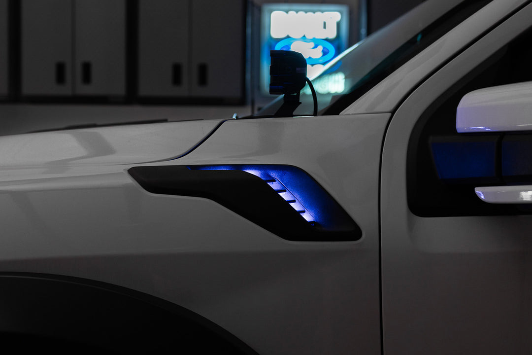 2021 - 2025 F150 Raptor Side Vent LED Lighting