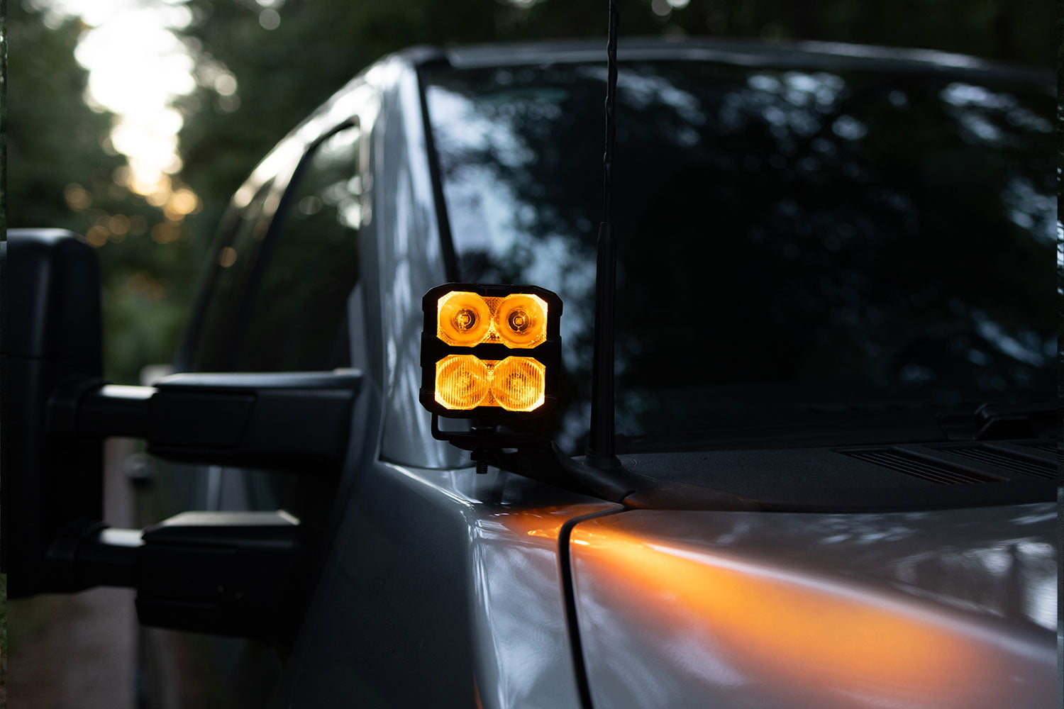 2023 - 2026 F250 SUPER DUTY CREE LED Hood Mounted MKII Spartan Kit